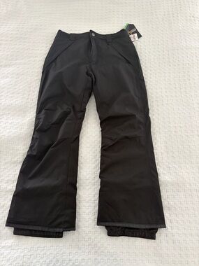 Black Snow Ski Pants